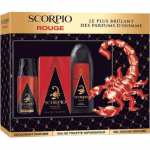 Scorpio Rouge Gift Set EDT 75 ml, shower gel 250 ml and deospray 150 ml 75ml