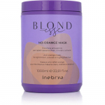 Inebrya BLONDESSE No-Orange mask (hele kastanpruun, v&auml;rvitud v&otilde;i pleegitatud juustele) 1000ml