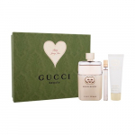 Gucci Guilty Pour Femme kinkekomplekt EDP 90ml, kehakreem 50ml ja mini EDP 10ml 90ml + 50ml + 10ml