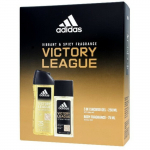 Adidas Victory League kinkekomplekt deodorant 75 ml ja du&scaron;igeel 250 ml 75 ml + 250 ml