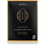 KORIKA Korean Heritage Purifying Sheet Mask - Puhastav lehtmask Jeju mee ja AHA, BHA kompleksiga 25.0g