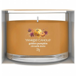 Yankee Circle kuldne k&otilde;rvits - klaasist k&uuml;&uuml;nlakujuline lamp 37.0g