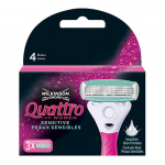 Wilkinson Sword Quattro naistele (3 tk.) - Varupea 3 vnt