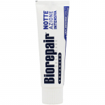 Biorepair Pažangi intensyvi naktinė dantų pasta emalio remineralizacijai ir gaiviam burnos kvapui 75ml