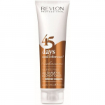 Revlon Professional 45 Days Total Color Care &scaron;ampoon ja palsam intensiivsetele vasktoonidele - &scaron;ampoon ja palsam intensiivsetele vasktoonidele 275ml