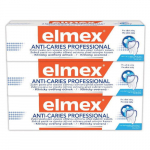 Elmex Anti Caries Professional Trio hambapasta (3 tk) - Hambapasta 75ml