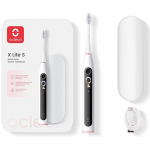 Oclean X Lite Grey komplekt - Sonic hambahari hall-roosa Rinkinys