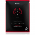 KORIKA Korean Heritage vananemisvastane kangasmask - Vananemisvastane kangasmask 25.0g