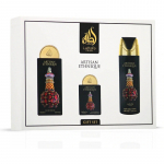 Lattafa Perfumes Artisan Ethnique D&aacute;rkov&aacute; sada EDP 100 ml, deospray 200 ml a EDP 20 ml 100ml