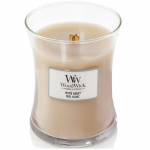 WoodWick valge mee vaas - l&otilde;hnak&uuml;&uuml;nal 275.0g