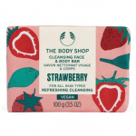 The Body Shop maasika puhastav n&auml;o- ja kehaseep 100.0g
