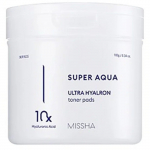 Missha Super Aqua Ultra Hyalron Toner Pads (90 tk.) &ndash; Niisutavad padjad 180ml