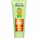 GARNIER Fructis Keratin Sleek &scaron;ampoon &ndash; &scaron;ampoon kuivadele ja kahus juustele. 200ml