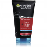 GARNIER 3in1 Black Pure Active (intensiivne s&ouml;ega mustpeadevastane n&auml;opesuvahend) 150 ml 150ml