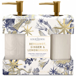 Luksusliku Bathing Company k&auml;tehoolduse kinkekomplekt karbis (bergamot, ingver ja sidrunhein) Default Title