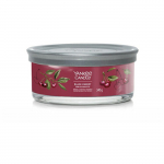 Yankee Cirle Black Cherry kaubam&auml;rgiga k&uuml;&uuml;nal klaasis 340.0g