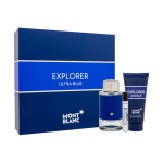 Mont Blanc Explorer Ultra Blue kinkekomplekt EDP 100 ml, mini EDP 7,5 ml ja du&scaron;igeel 100 ml 100 ml + 5 ml + 100 ml