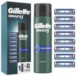 Gillette Mach3 Extra Comfort raseerimisgeeli komplekt (8 tk.) 200ml