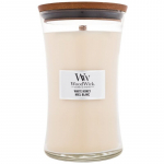 WoodWick valge mee vaas - l&otilde;hnak&uuml;&uuml;nal 609.5g
