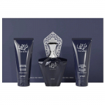 Afnan Turathi Blue kinkekomplekt EDP 90 ml, habemeajamisj&auml;rgne palsam 100 ml ja du&scaron;igeel 100 ml 90 ml + 100 ml + 100 ml