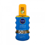 Nivea Sun Protect & Dry Touch n&auml;htamatu p&auml;ikesesprei SPF50 200ml