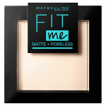 Maybelline Fit Me matt ja poorideta puuder 9 g 105 Natural Ivory