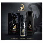 Scorpio Noir Absolu Gift Set EDT 75 ml, shower gel 250 ml and deospray 150 ml 75ml