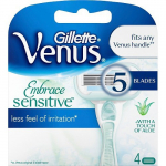 Gillette Venus Embrace Sensitive hambahari vahetuspeaga 4.0 vnt.