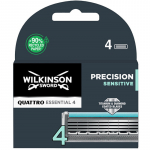 Wilkinson Sword Quattro Titanium Sensitive (4 tk) - Vahetuspead 4 vnt