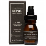 Depot Nr. 505 Kondicionuojantis barzdos aliejus &bdquo;Mysterious Vanilla&ldquo; &ndash; barzdos aliejaus balzamas 30ml