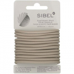 Sibel Soft Elastics Blond &ndash; Pehmed juuksekummid, heledad, 12 tk