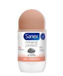 Deodorant tundlikule nahale Sanex Natur Protect Sensitive Skin 24h 0% Alcohol 50 ml