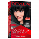 P&uuml;siv juuksev&auml;rv Revlon ColorSilk Permanent Hair Color Dye 10 Black, 59 ml
