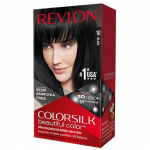 Revlon ColorSilk P&uuml;siv juuksev&auml;rv 10 Must &ndash; 130 ml