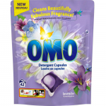 Lavendli ja eukal&uuml;pti l&otilde;hnaga pesukapslid Unilever Omo Laundry, 42 kapslit