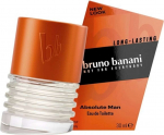 Elegantne ja h&otilde;lpsasti kasutatav tualettvesi Bruno Banani Absolute Man, 30 ml