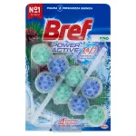Bref WC Power Activ Pine WC-puhastusplokid 2 &times; 50 g