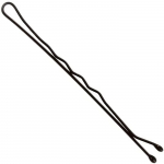 Juukseklambrid 50 mm, mustad &ndash; 24 tk pakendis