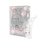 Mugavad, juukseid s&auml;&auml;stvad juukseklambrid invisibobble WAVER &ldquo;Sparks Flying &ndash; You&rsquo;re Pearlfect&rdquo;, 21 g