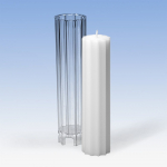 K&uuml;&uuml;nlavorm 12-nurkne t&auml;ht, pol&uuml;karbonaat, 50x200mm