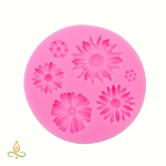 Silikoonvorm Lilled, 74x10mm