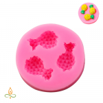 Silikoonvorm Ananassid, 20x12x10mm