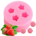 Silikoonvorm Maasikad, 10x20mm