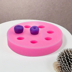 Dekoratsioonivorm Mustikad, silikoon, 70x20 mm