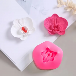 Dekoratsioonivorm Orhidee, silikoon, 65x65x18mm