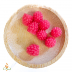 Dekoratsioonivorm Metsmaasikas, silikoon, 70x80 mm