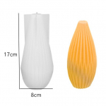 K&uuml;&uuml;nlavorm, silikoon, sooneline koonus, 80x170mm