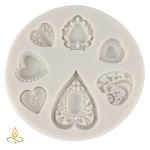 Silikoonvorm S&uuml;dame kaunistused, 70x7mm