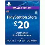 PlayStation Network Card PSN PlayStation Store 20&pound; UK