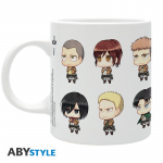 Attack on Titan - All Chibis Mug 320 ml